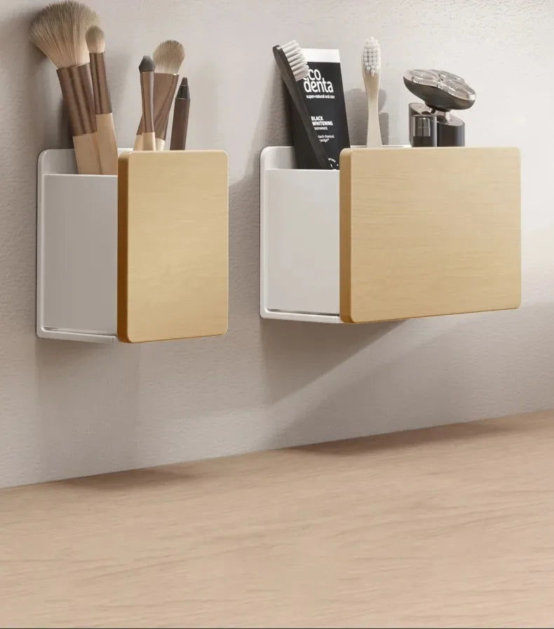 Luxury Walnut Wood Wall Mount Storage Box No