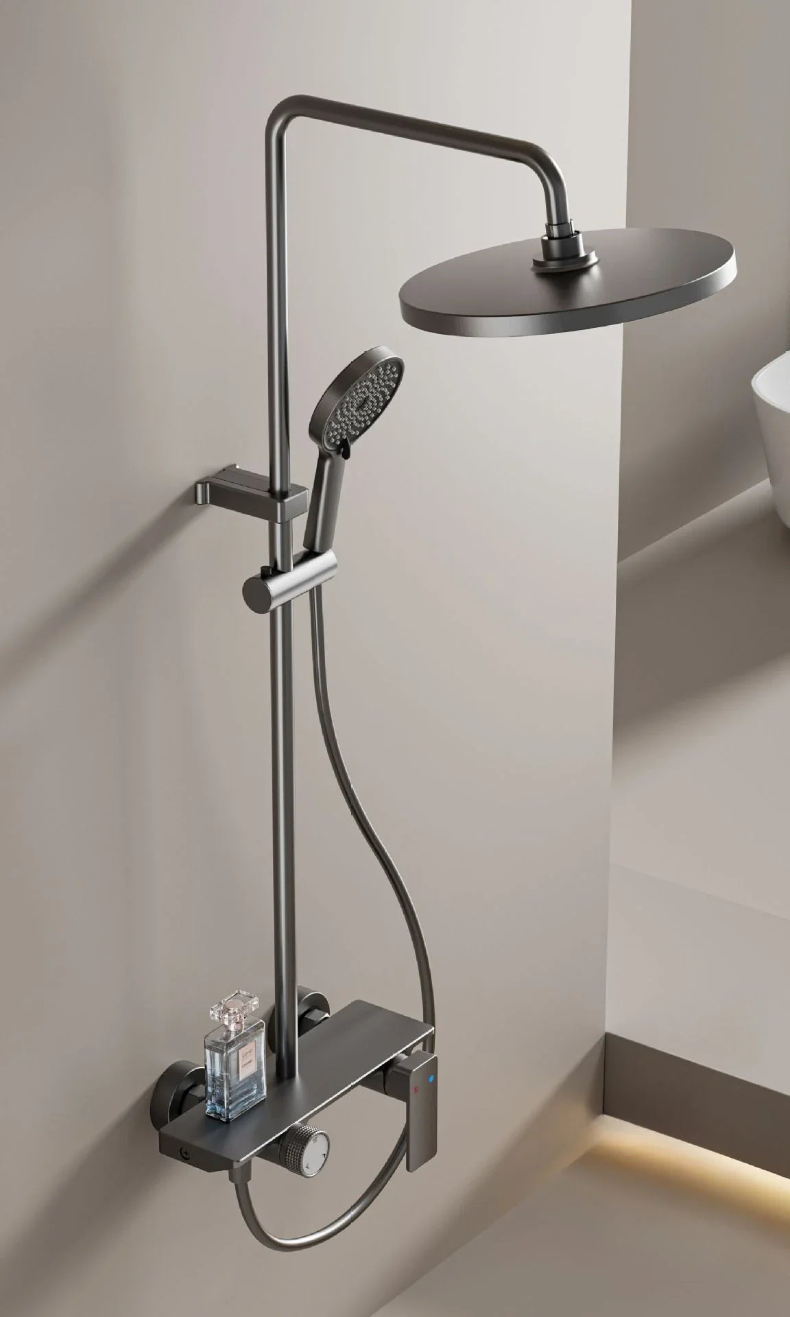 Knob Type Three Ways Water Outlet Sunflower Shower