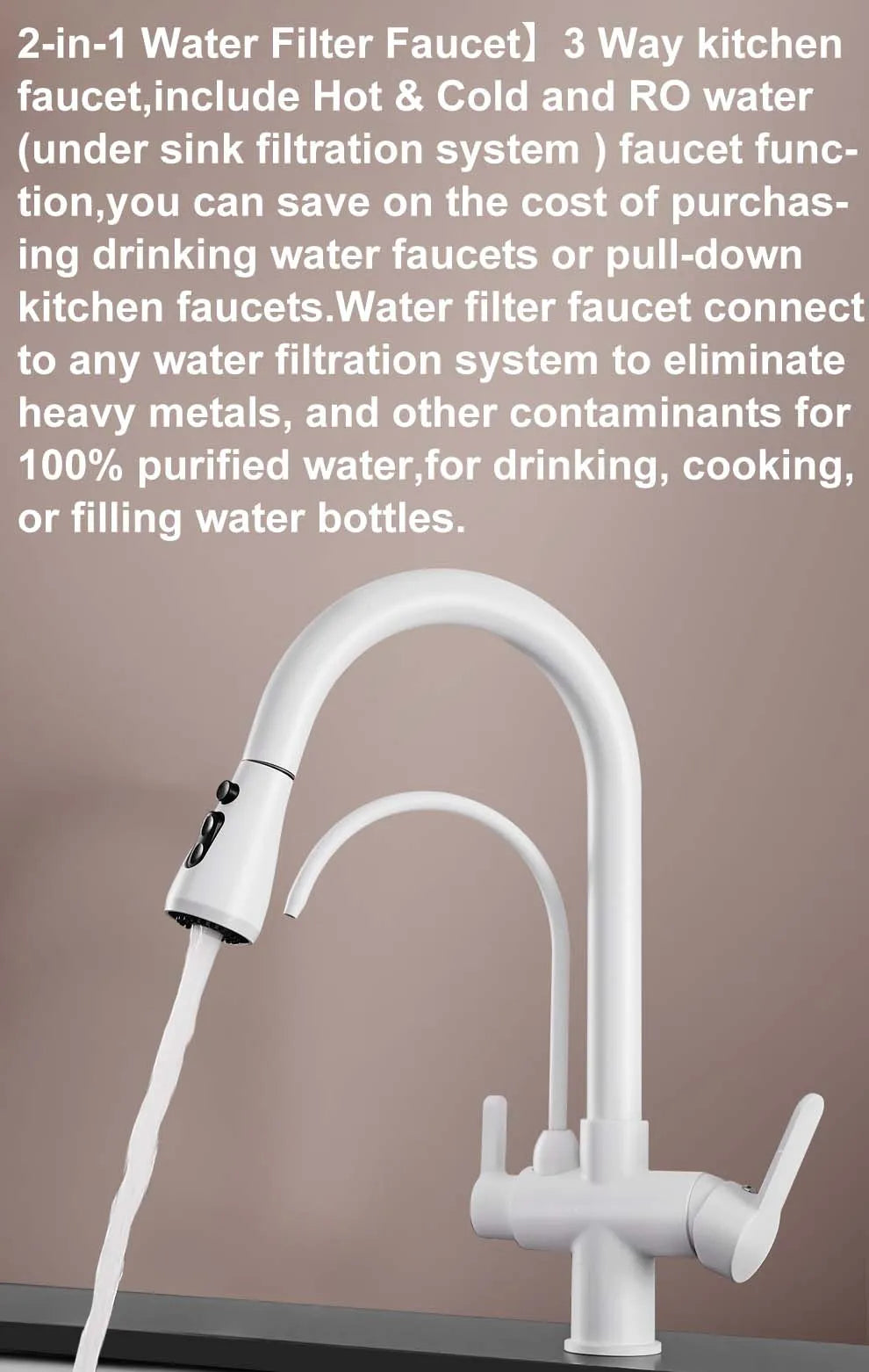 Vgx Luxury Bathroom Faucets High Basin Mixer Tall