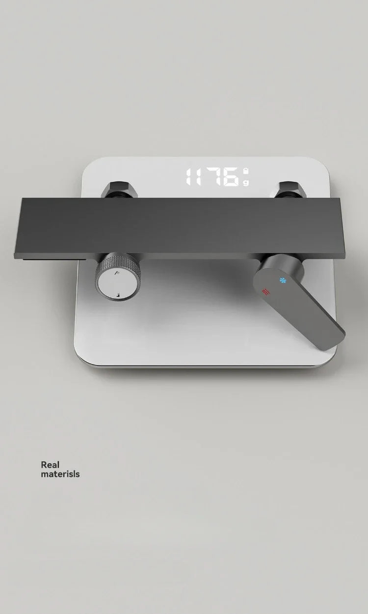 Two Ways Water Outlet Bathroom Shower System Wall