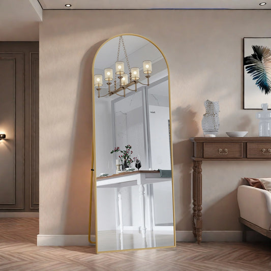 Full Length Mirror Standing Mirror Black Frame Large