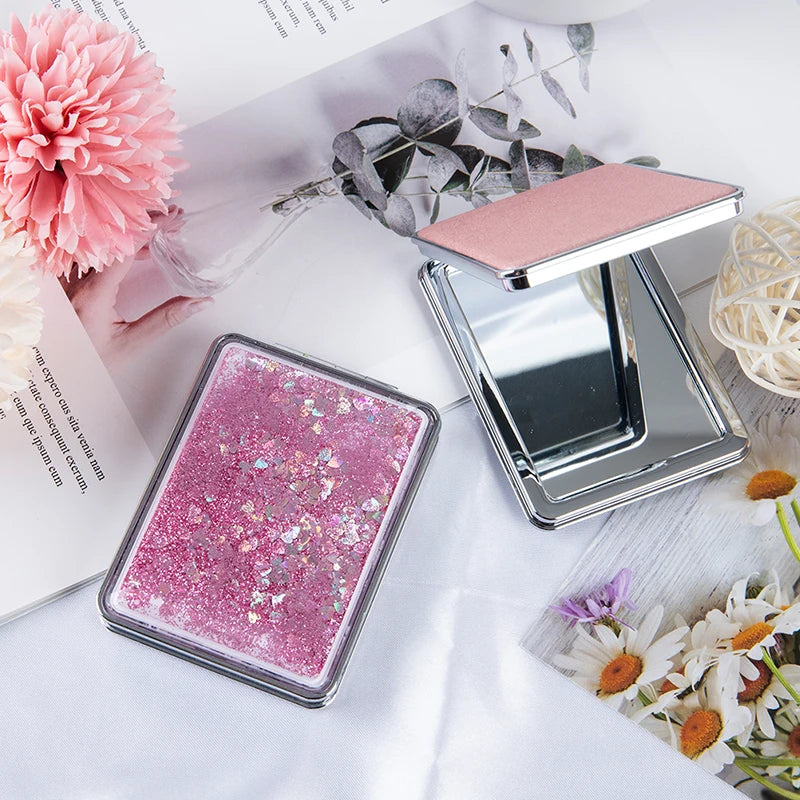 Mini Pocket Makeup Mirror Creative Cosmetic Compact Mirrors