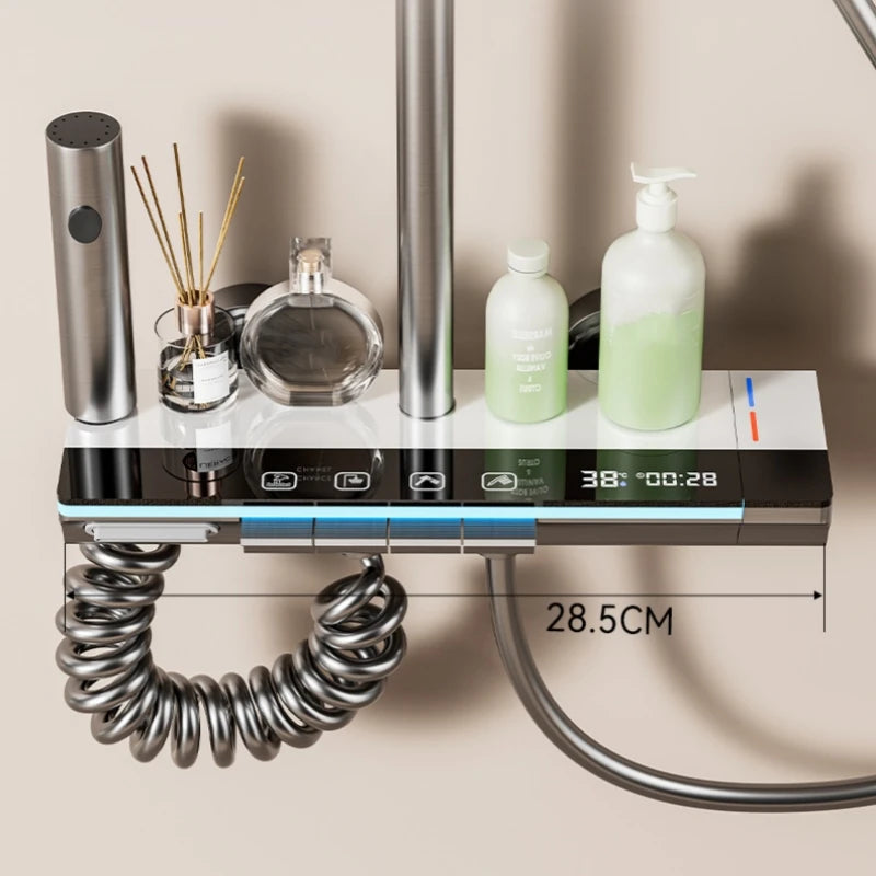Local Stock Cold Mixer Shower Faucet Temperature Digital