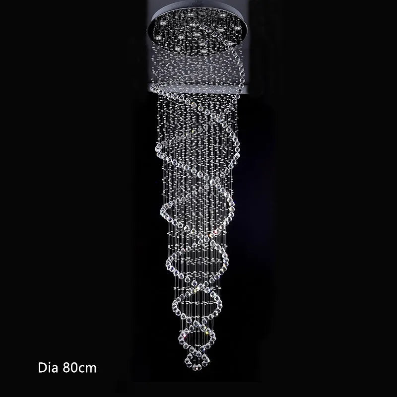 Crystal Led Hanging Lamp Modern Led Chandeliers Light