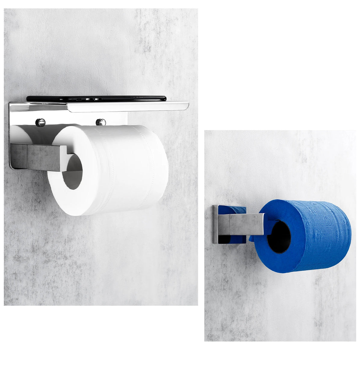 Smesiteli Bathroom Hardware Silver Wc Toilet Paper Holder