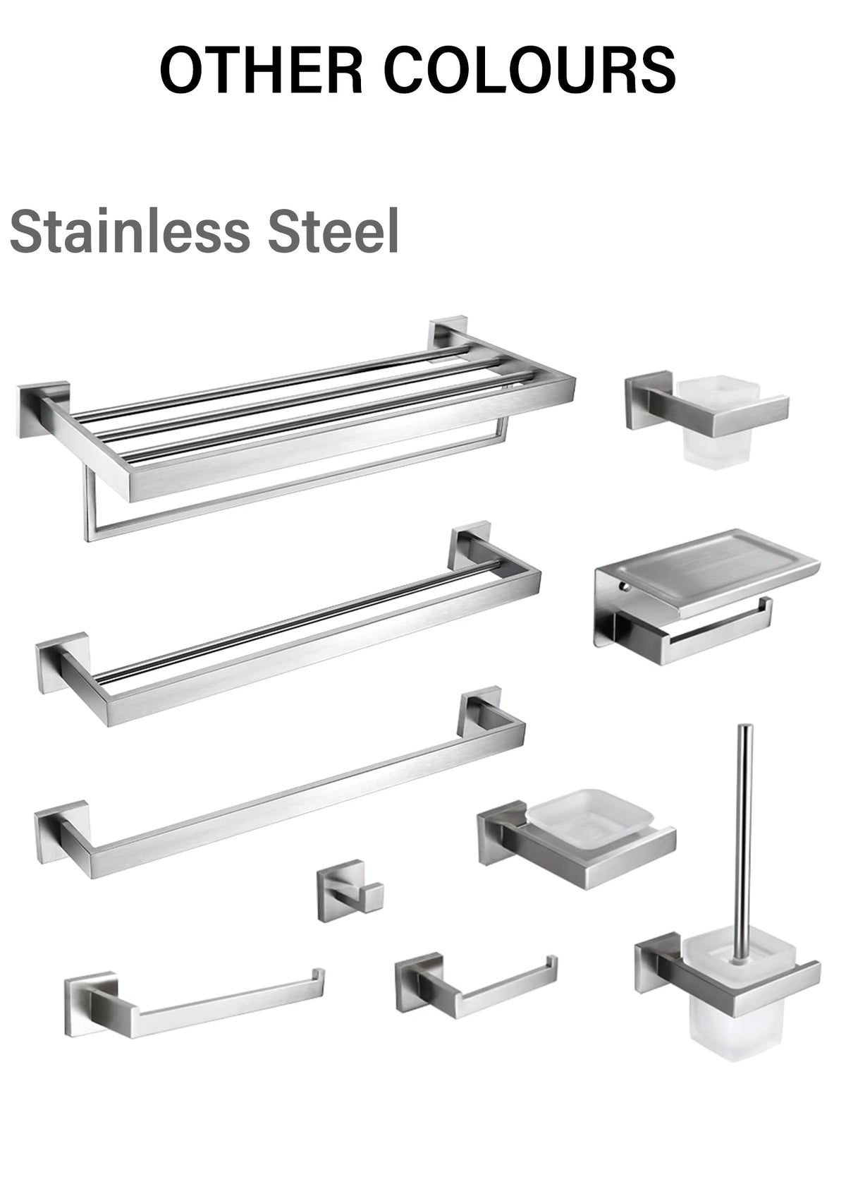 Smesiteli Bathroom Hardware Silver Wc Toilet Paper Holder